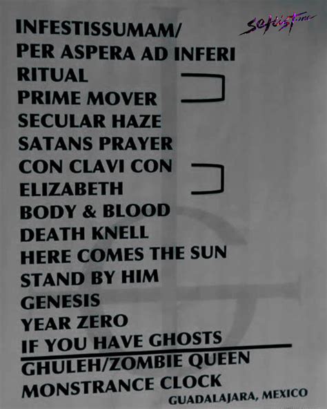 Get the Ghost Setlist of the concert at Ericsson Globe, Stockholm, Sweden on February 23, 2019 from the A Pale Tour Named Death Europe 2019 Tour and other Ghost Setlists for free on setlist.fm!